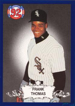 1992 American Sports Monthly (unlicensed) #NNO Frank Thomas Front