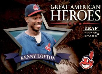 1998 Leaf Rookies & Stars - Great American Heroes #15 Kenny Lofton Front