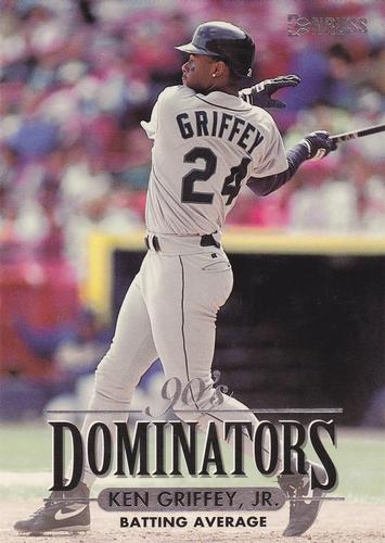 1994 Donruss - 90's Dominators: Batting Average Jumbo #6 Ken Griffey, Jr. Front
