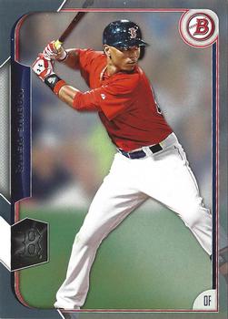 2015 Bowman - Silver #27 Mookie Betts Front