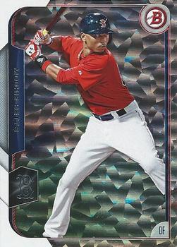 2015 Bowman - Silver Ice #27 Mookie Betts Front