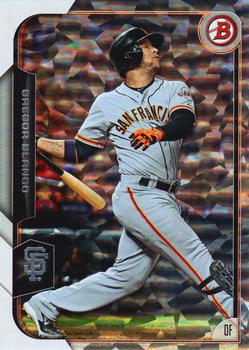 2015 Bowman - Silver Ice #59 Gregor Blanco Front