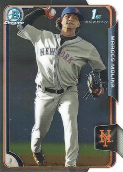 2015 Bowman - Chrome Prospects #BCP78 Marcos Molina Front