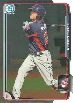 2015 Bowman - Chrome Prospects #BCP89 Tyler Naquin Front