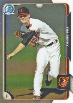 2015 Bowman - Chrome Prospects #BCP106 Tim Berry Front