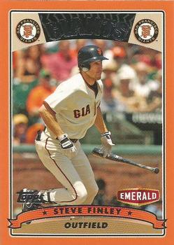 2006 Topps Emerald Nuts San Francisco Giants #11 Steve Finley Front