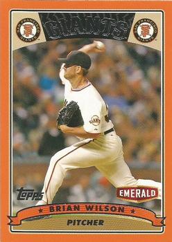 2006 Topps Emerald Nuts San Francisco Giants #24 Brian Wilson Front