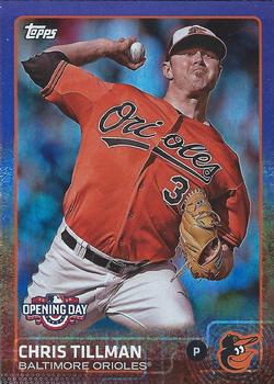 2015 Topps Opening Day - Purple #12 Chris Tillman Front