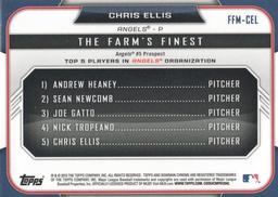 2015 Bowman - The Farm's Finest Minis #FFM-CEL Chris Ellis Back