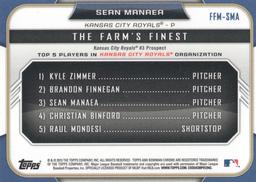 2015 Bowman - The Farm's Finest Minis #FFM-SMA Sean Manaea Back