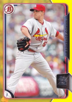 2015 Bowman - Prospects Yellow #BP14 Marco Gonzales Front