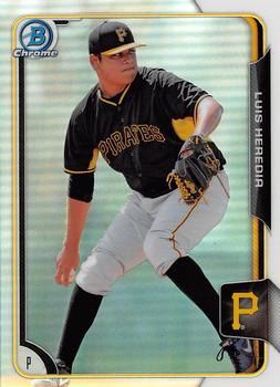 2015 Bowman - Chrome Prospects Refractors #BCP127 Luis Heredia Front