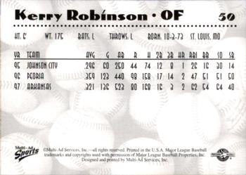 1997 Multi-Ad AA All-Stars #50 Kerry Robinson Back