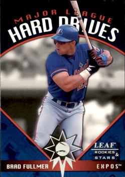 1998 Leaf Rookies & Stars - Major League Hard Drives #19 Brad Fullmer Front