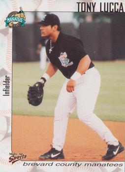 2000 Multi-Ad Brevard County Manatees #18 Tony Lucca Front