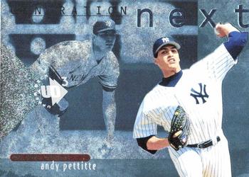 1997 Upper Deck UD3 - Generation Next #GN12 Andy Pettitte Front