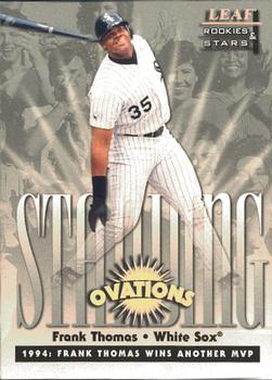 1998 Leaf Rookies & Stars - Standing Ovations #4 Frank Thomas Front