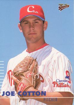 2000 Multi-Ad Clearwater Phillies #NNO Joe Cotton Front