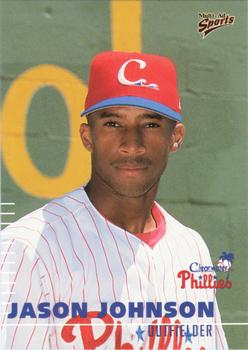2000 Multi-Ad Clearwater Phillies #NNO Jason Johnson Front
