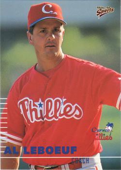 2000 Multi-Ad Clearwater Phillies #NNO Al LeBoeuf Front