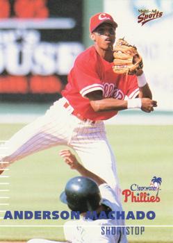 2000 Multi-Ad Clearwater Phillies #NNO Anderson Machado Front