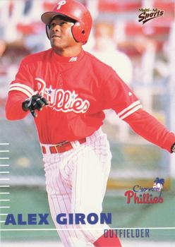 2000 Multi-Ad Clearwater Phillies #NNO Alex Giron Front