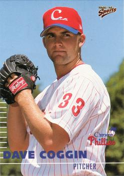 2000 Multi-Ad Clearwater Phillies #NNO Dave Coggin Front