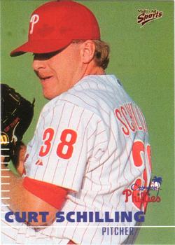 2000 Multi-Ad Clearwater Phillies #NNO Curt Schilling Front
