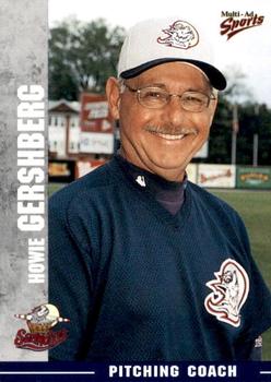 2000 Multi-Ad Erie SeaWolves #NNO8 Howie Gershberg Front