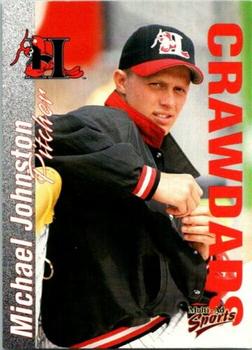 2000 Multi-Ad Hickory Crawdads Update #17 Michael Johnston Front