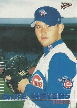 2000 Multi-Ad Iowa Cubs #2 Mike Meyers Front