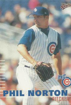 2000 Multi-Ad Iowa Cubs #18 Phil Norton Front