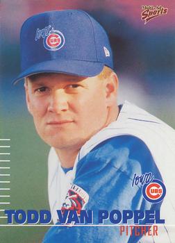 2000 Multi-Ad Iowa Cubs #22 Todd Van Poppel Front