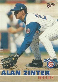 2000 Multi-Ad Iowa Cubs #25 Alan Zinter Front