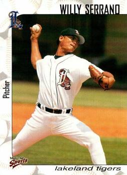 2000 Multi-Ad Lakeland Tigers #22 Willy Serrano Front