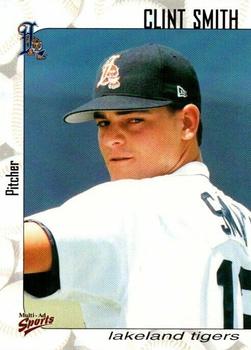 2000 Multi-Ad Lakeland Tigers #23 Clint Smith Front