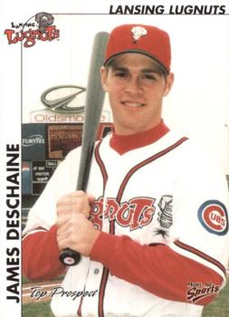 2000 Multi-Ad Midwest League Top Prospects (Numbered) #16 James Deschaine Front