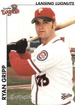 2000 Multi-Ad Midwest League Top Prospects (Numbered) #17 Ryan Gripp Front