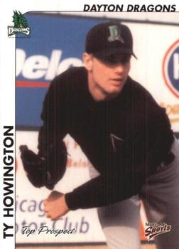 2000 Multi-Ad Midwest League Top Prospects (Numbered) #11 Ty Howington Front