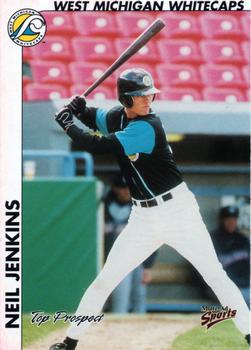 2000 Multi-Ad Midwest League Top Prospects (Numbered) #26 Neil Jenkins Front