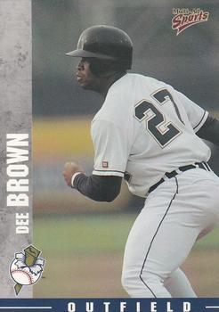 2000 Multi-Ad Omaha Golden Spikes #4 Dee Brown Front