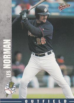2000 Multi-Ad Omaha Golden Spikes #13 Les Norman Front