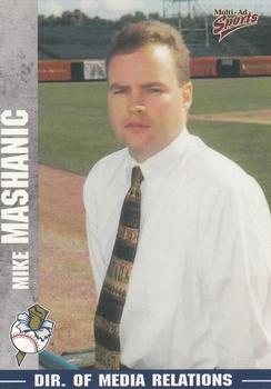 2000 Multi-Ad Omaha Golden Spikes #29 Mike Mashanic Front