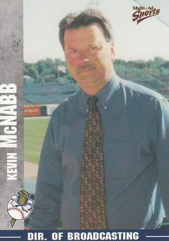 2000 Multi-Ad Omaha Golden Spikes #30 Kevin McNabb Front