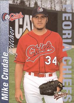 2000 Multi-Ad Peoria Chiefs #NNO Mike Crudale Front