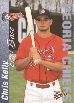 2000 Multi-Ad Peoria Chiefs #NNO Chris Kelly Front