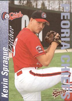 2000 Multi-Ad Peoria Chiefs #NNO Kevin Sprague Front