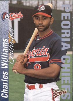 2000 Multi-Ad Peoria Chiefs #NNO Charles Williams Front