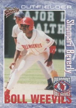 2000 Multi-Ad Piedmont Boll Weevils #16 Shomari Beverly Front
