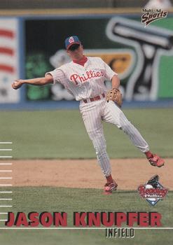 2000 Multi-Ad Reading Phillies #17 Jason Knupfer Front